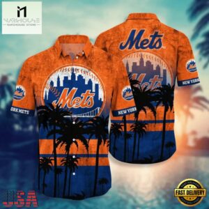 MLB New York Mets Island Vibes Hawaiian Shirt