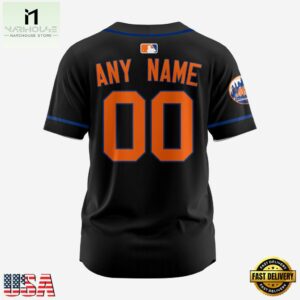 MLB New York Mets Personalized Baseball Team Alternate Design Concept Jersey Shirts