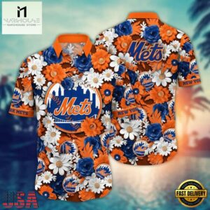 MLB New York Mets Summer New Hawaiian Shirts