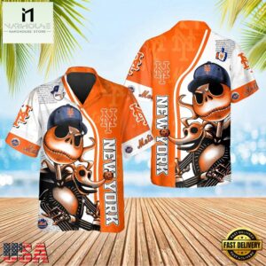 MLB New York Mets Tropical Escape Hawaiian Shirt