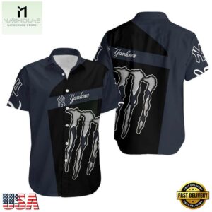 MLB New York Yankees Monster Energy Hawaiian Shirt