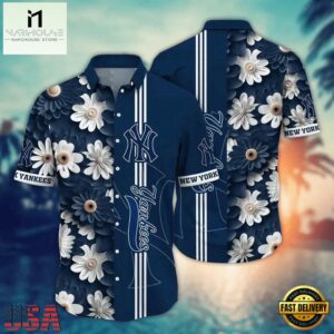 MLB New York Yankees Summer Aloha New Hawaiian Shirts