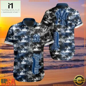 MLB Newyork Yankees Aloha Hawaiian ShirtGroup