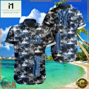 MLB Newyork Yankees Aloha Hawaiian ShirtGroup