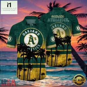 MLB Oakland Athletics Aloha Hawaiian Shirt, Style Hot Trending