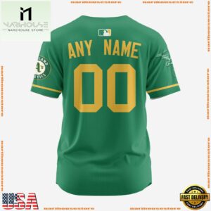 MLB Oakland Athletics Personalized Alternate Design Concept Baseball Jersey