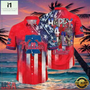 MLB Philadelphia Phillies Aloha Hawaiian Shirt