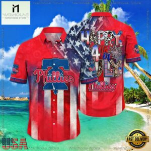 MLB Philadelphia Phillies Aloha Hawaiian Shirt