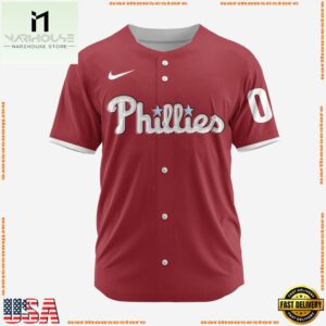 MLB Philadelphia Phillies Personalized Alternate Design Concept Baseball Jersey