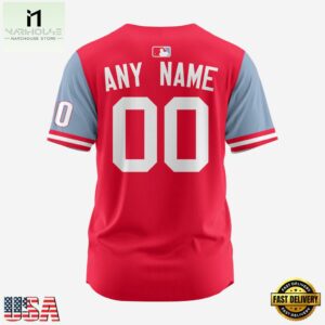 MLB Philadelphia Phillies Personalized Baseball Team Alternate Design Concept Jersey Shirts