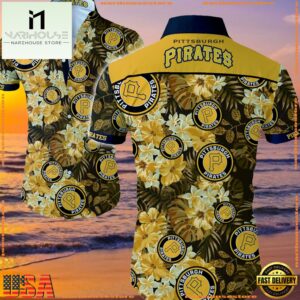 MLB Pittsburgh Pirates Aloha Hawaiian Shirt Summer Button UpGroup