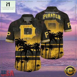 MLB Pittsburgh Pirates Aloha Hawaiian ShirtStyle Hot Trending