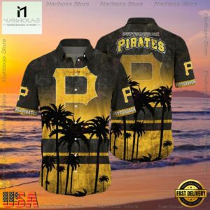 MLB Pittsburgh Pirates Aloha Hawaiian ShirtStyle Hot Trending
