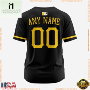 MLB Pittsburgh Pirates Personalized Alternate Design Concept Baseball Jersey