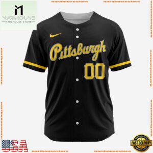 MLB Pittsburgh Pirates Personalized Alternate Design Concept Baseball Jersey
