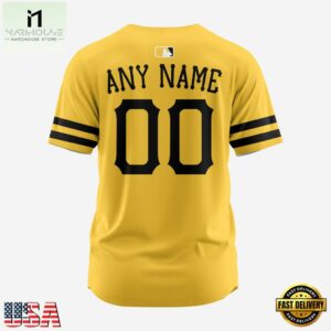 MLB Pittsburgh Pirates Personalized Baseball Team Alternate Design Concept Jersey Shirts