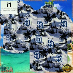 MLB San Diego Padres Aloha Hawaiian Shirt Summer Button UpGroup
