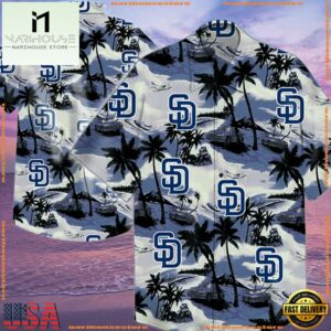 MLB San Diego Padres Aloha Hawaiian Shirt Summer Button UpGroup
