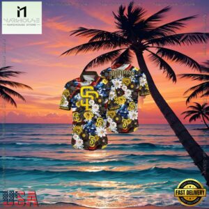 MLB San Diego Padres Aloha Hawaiian Shirt