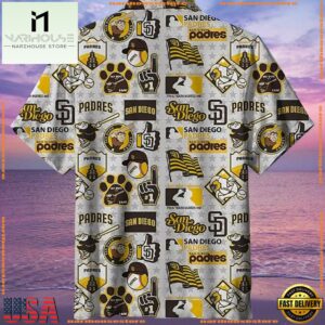 MLB San Diego Padres Aloha Hawaiian ShirtGroup