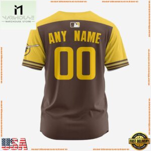 MLB San Diego Padres Personalized Alternate Design Concept Baseball Jersey
