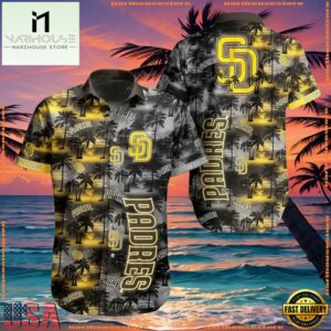 MLB San Diego Padres Summer Aloha Hawaiian ShirtGroup