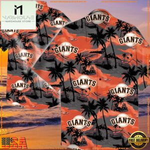 MLB San Francisco Giants Aloha Hawaiian Shirt Summer Button UpGroup