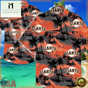MLB San Francisco Giants Aloha Hawaiian Shirt Summer Button UpGroup