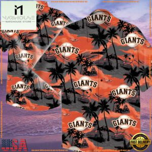 MLB San Francisco Giants Aloha Hawaiian Shirt Summer Button UpGroup