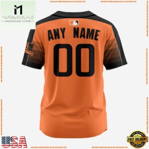 MLB San Francisco Giants Personalized Alternate Design Concept Baseball Jersey
