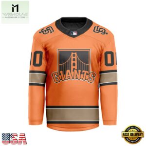 MLB San Francisco Giants Special Hockey Jersey Design Concept