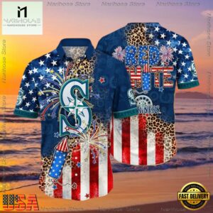 MLB Seattle Mariners Aloha Hawaiian Shirt