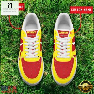 MLB St Louis Cardinals Baseball Team Design Air Force 1 Shoes Sneaker