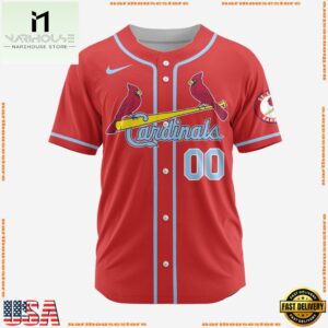 MLB St. Louis Cardinals Personalized Alternate Design Concept Baseball Jersey