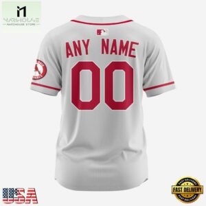 MLB St. Louis Cardinals Custom Name Number New Design Baseball Jersey Shirts 3 MLB St. Louis Cardinals Personalized Baseball Team Alternate Design Concept Jersey Shirts