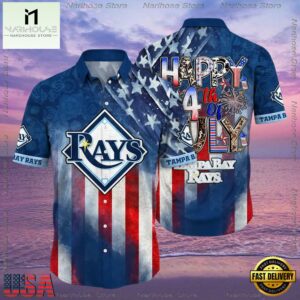 MLB Tampa Bay Rays New Design Aloha Hawaiian Shirt