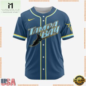 MLB Tampa Bay Rays Personalized Alternate Design Concept Baseball Jersey