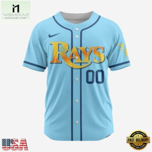 MLB Tampa Bay Rays Personalized Baseball Team Alternate Design Concept Jersey Shirts