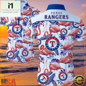 MLB Texas Rangers Aloha Hawaiian Shirt Summer Button UpGroup