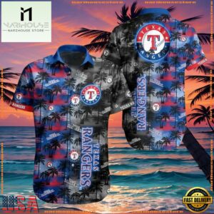 MLB Texas Rangers Aloha Hawaiian ShirtGroup