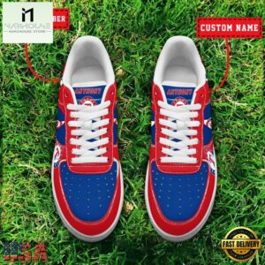 MLB Texas Rangers Baseball Team Design Air Force 1 Shoes Sneaker
