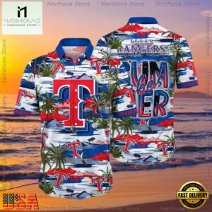 MLB Texas Rangers Flower Aloha Hawaiian Shirt, Summer Football - MLB Fan Gifts 6 MLB Texas Rangers Flower Aloha Hawaiian Shirt, Summer Football