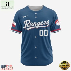 MLB Texas Rangers Personalized Baseball Team Alternate Design Concept Jersey Shirts