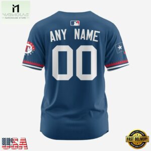 MLB Texas Rangers Personalized Baseball Team Alternate Design Concept Jersey Shirts