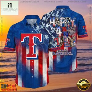 MLB Texas Rangers, Style Hot Trending Summer Summer Aloha Hawaiian Shirt