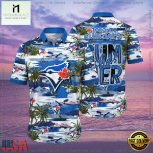 MLB Toronto Blue Jays Flower Aloha Hawaiian Shirt, Summer Football