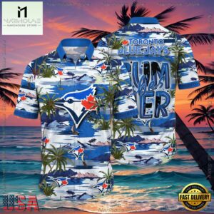 MLB Toronto Blue Jays Flower Aloha Hawaiian Shirt, Summer Football