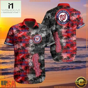 MLB Washington Nationals Aloha Hawaiian ShirtGroup