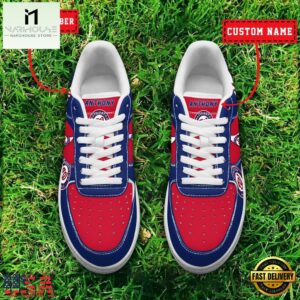 MLB Washington Nationals Baseball Team Design Air Force 1 Shoes Sneaker