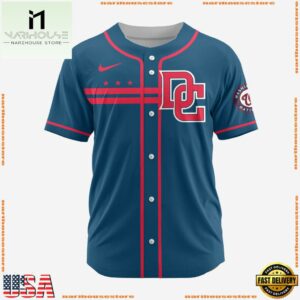 MLB Washington Nationals Personalized Alternate Design Concept Baseball Jersey